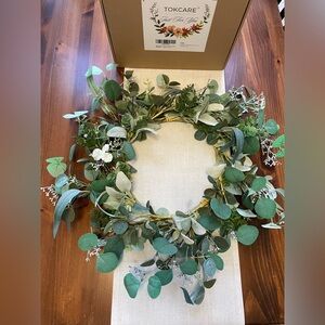 Eucalyptus Farmhouse Greenery Wreath